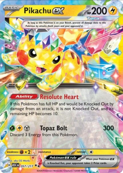 Pikachu ex (#276, SIR)